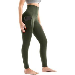 High Waisted Workout Leggings with Pockets – Buttery Soft & Squat-Proof